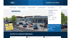 Desktop Screenshot of ford-weller.de